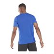 T-shirt à manches courtes homme Reebok Workout Ready Supremium Bleu on Sale