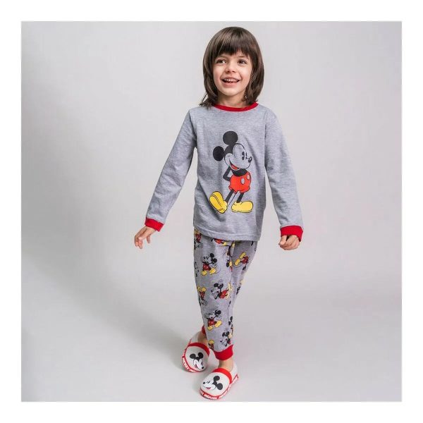 Pyjama Enfant Mickey Mouse Gris Supply