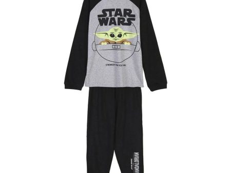 Pyjama Enfant The Mandalorian Gris Discount