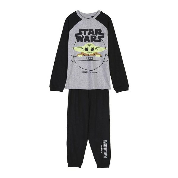 Pyjama Enfant The Mandalorian Gris Discount