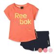 Ensemble de Sport pour Enfants Reebok G ES SS Orange Discount