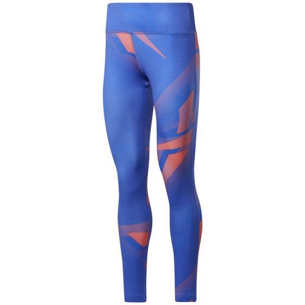 Leggings de Sport Reebok MYT Printed Bleu For Discount