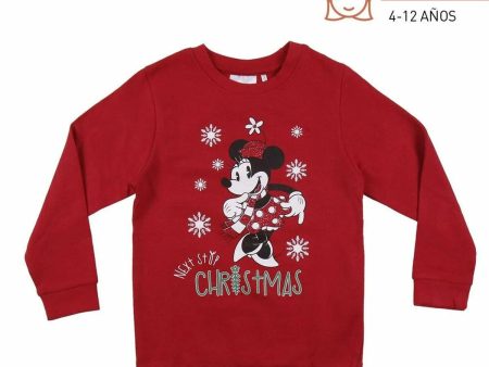 Sweat sans capuche enfant Mickey Mouse Rouge Online now