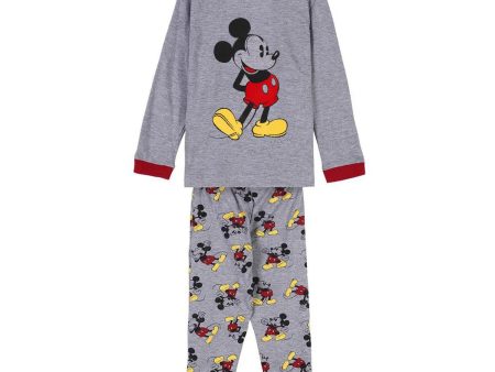 Pyjama Enfant Mickey Mouse Gris Supply