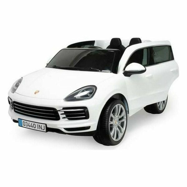 Voiture électrique pour enfants Injusa Porsche Cayenne 12V Blanc (134 x 81,5 x 58 cm) Online Sale