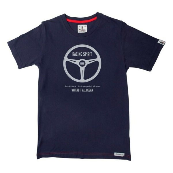 T-shirt à manches courtes homme OMP Navy Where It All Began Blue marine on Sale