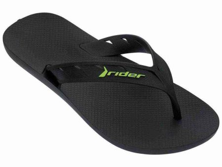 Tongs pour Homme Rider Strike Noir Online now