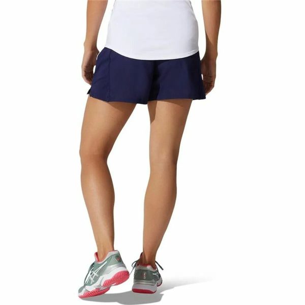 Short de Sport pour Femme Asics Court M Bleu foncé For Discount