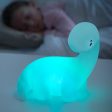 Veilleuse Lampe LED multicolore Dinosaure Lightosaurus InnovaGoods on Sale