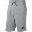 Short de Sport pour Homme Reebok DU4571 Gris Hot on Sale