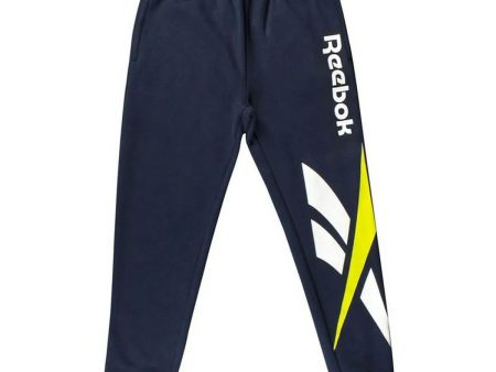 Pantalon de sport long Reebok Big Intl Homme Blue marine Hot on Sale