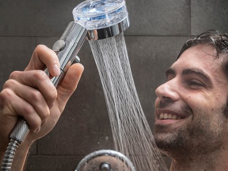 Douche Écologique avec Hélice à Pression et Filtre Purificateur Heliwer InnovaGoods Fashion