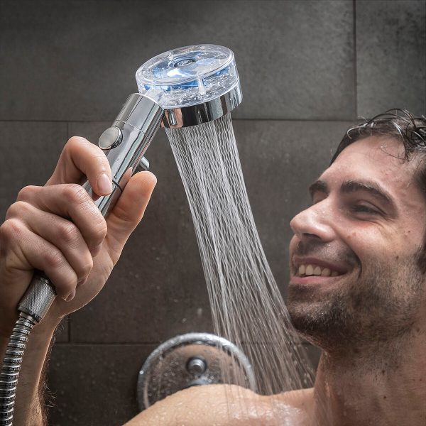 Douche Écologique avec Hélice à Pression et Filtre Purificateur Heliwer InnovaGoods Fashion