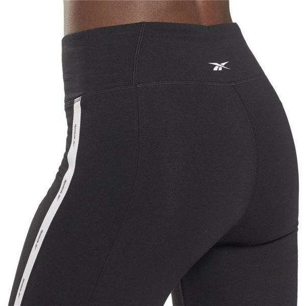 Leggings de Sport Reebok  Pping Cotton W  Noir Hot on Sale