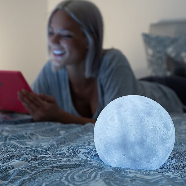 Lampe LED Rechargeable Lune Moondy InnovaGoods Supply