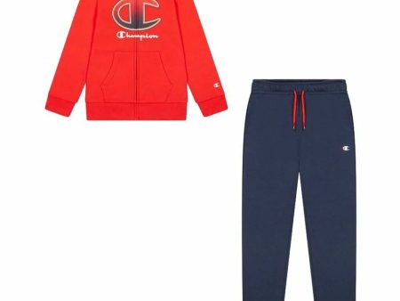 Ensemble de Sport pour Enfants Champion Full Zip Rouge Hot on Sale