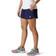 Short de Sport pour Femme Asics Court M Bleu foncé For Discount