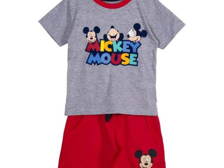 Ensemble de Vêtements Mickey Mouse Gris Supply