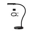 UberLight Flex Led Task Light, USB with Base, Black Online Sale