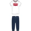 Survêtement pour Bébé TWILL JOGGER Levi s 6EA924-001  Blanc Hot on Sale