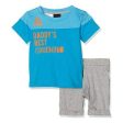 T-shirt à manches courtes enfant Reebok B ES Inf SJ SS Bleu Supply