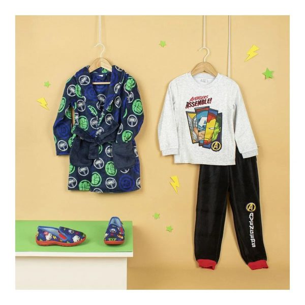 Peignoir pour Enfants The Avengers Blue Online Hot Sale