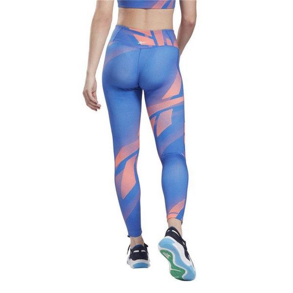 Leggings de Sport Reebok MYT Printed Bleu For Discount