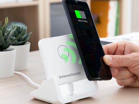 Chargeur sans fil Multiposition avec Support Pomchar InnovaGoods Cheap