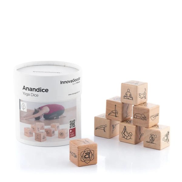 Jeu de dés de yoga Anandice InnovaGoods 7 Pièces Sale