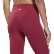 Leggings de Sport Reebok  Pping Cotton W Rouge foncé Online