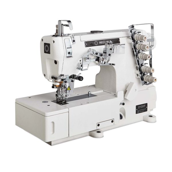 Flat Bed Cover Stitch Sewing Machine with Direct Drive Online