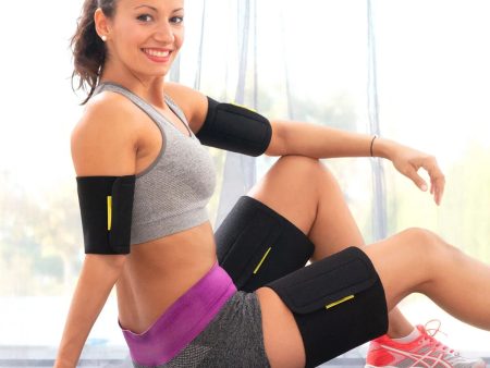 Bandes Sportives avec effet sauna pour les Bras et les Jambes InnovaGoods (Pack de 4) Fashion