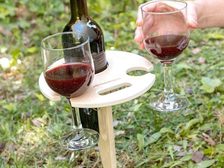 Table à Vin Pliante et Portable pour l Extérieur Winnek InnovaGoods on Sale