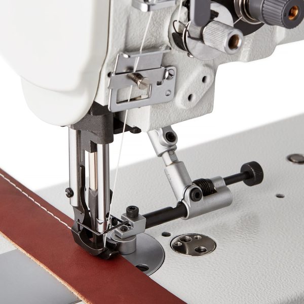 Lockstitch Walking Foot Sewing Machine with Direct Drive, Index Stitching and Foot Height Adjuster For Discount