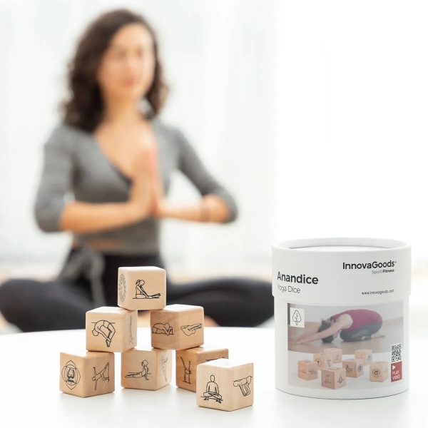 Jeu de dés de yoga Anandice InnovaGoods 7 Pièces Sale