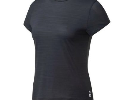 T-shirt à manches courtes femme Reebok Workout Ready Activchill Noir Online now