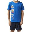 Ensemble de Sport pour Enfants Reebok BK4380 Bleu Supply