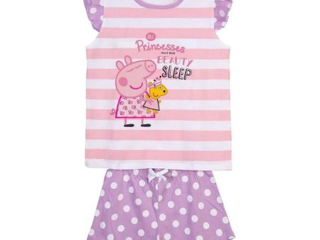 Pyjama D Été Peppa Pig Violet Rose Online