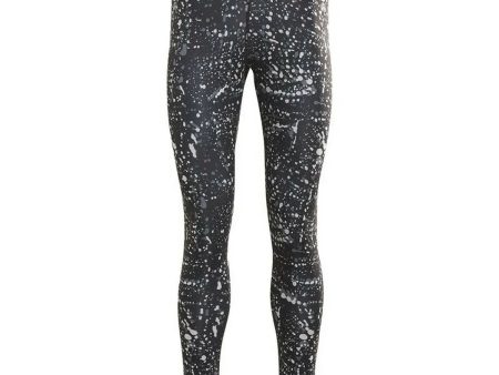 Leggings de Sport Reebok Workout Ready Printed Noir Online Hot Sale