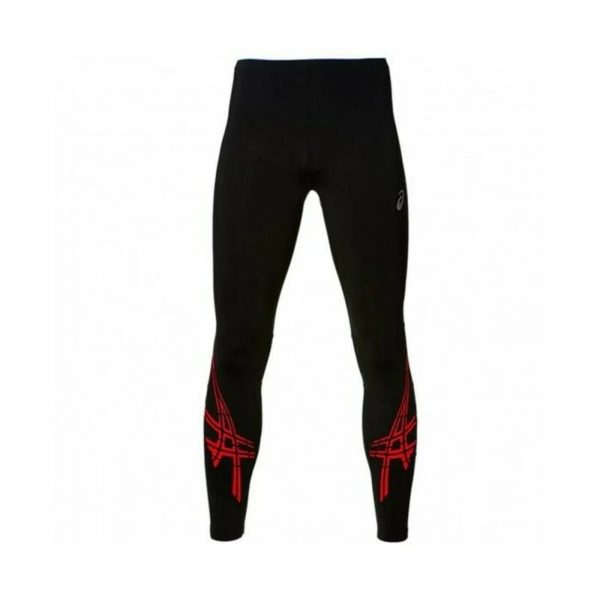 Leggings de sport pour homme Asics Stripe Tight Noir Fashion