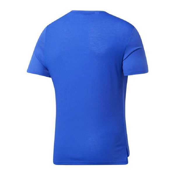 T-shirt à manches courtes homme Reebok Workout Ready Supremium Bleu on Sale