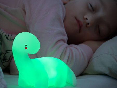 Veilleuse Lampe LED multicolore Dinosaure Lightosaurus InnovaGoods on Sale