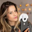 Anneau Lumineux pour Selfie Rechargeable Instahoop pour smartphone Online