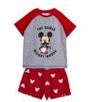 Pyjama D Été Mickey Mouse Rouge Gris Cheap