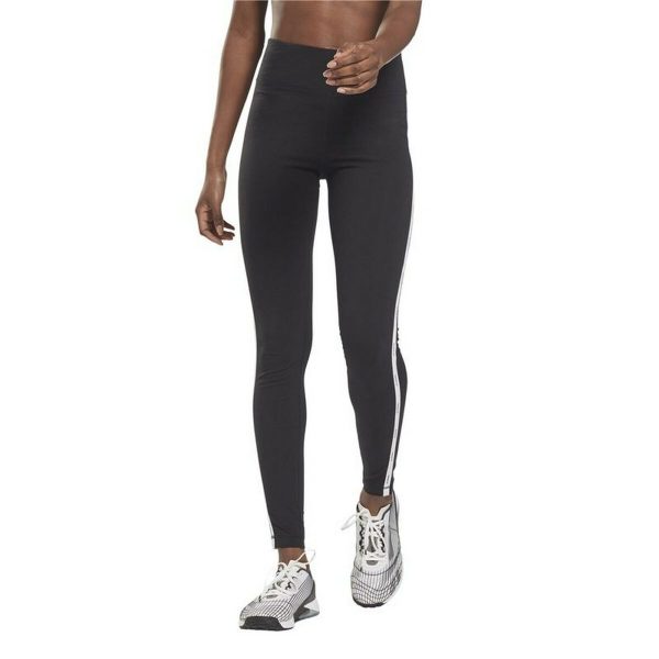 Leggings de Sport Reebok  Pping Cotton W  Noir Hot on Sale