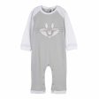 Pyjama à Manches Longues  pour Bébé Looney Tunes Gris on Sale