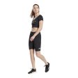 Maillot de Corps de Sport à Manches Coupe Reebok MYT Noir Discount