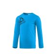 T-shirt à Manches Longues Enfant Baby Reebok B ES LS TEE BQ5140  Bleu For Discount