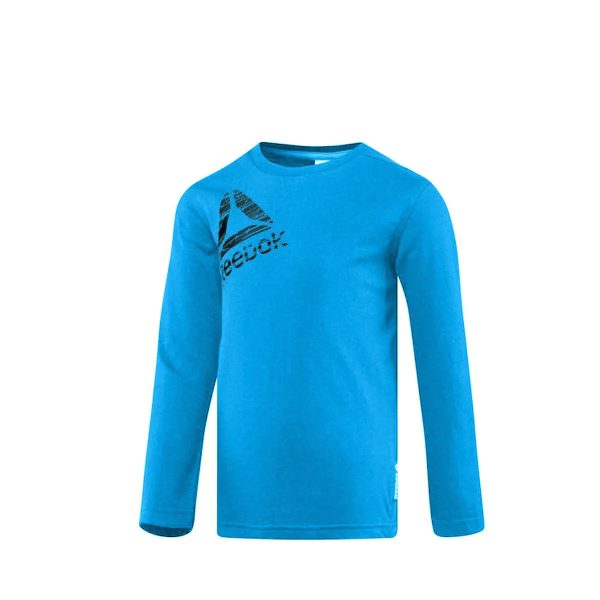 T-shirt à Manches Longues Enfant Baby Reebok B ES LS TEE BQ5140  Bleu For Discount