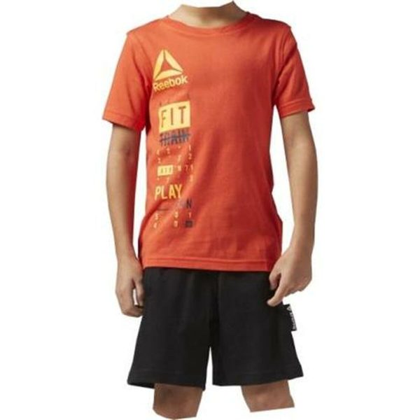 Ensemble de Sport pour Enfants Reebok BK4380 Orange Online now